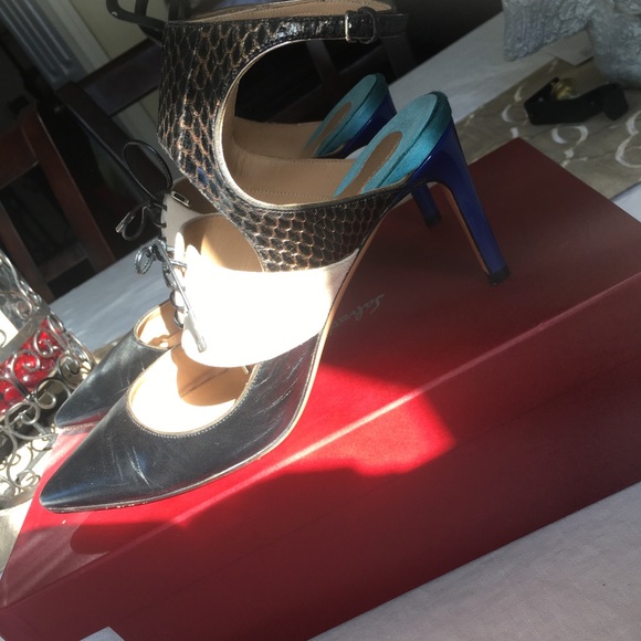 Salvatore Ferragamo Shoes 7 1/2 - Picture 3 of 4